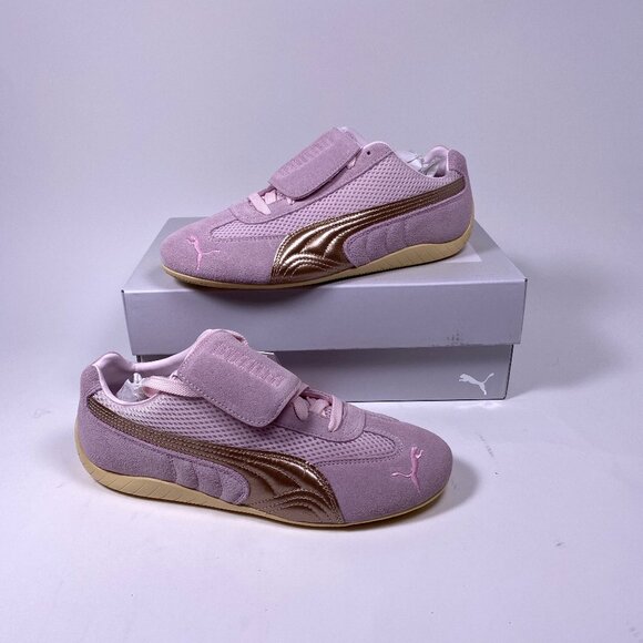 【PUMA X OPEN YY】 SPEEDCAT Whisp of Pink/Chamomile Puma x Open Yy Speedcat Whisp of Pink Chamomile Shoes 397397